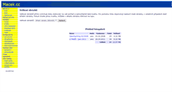 Desktop Screenshot of foto.macek.cc